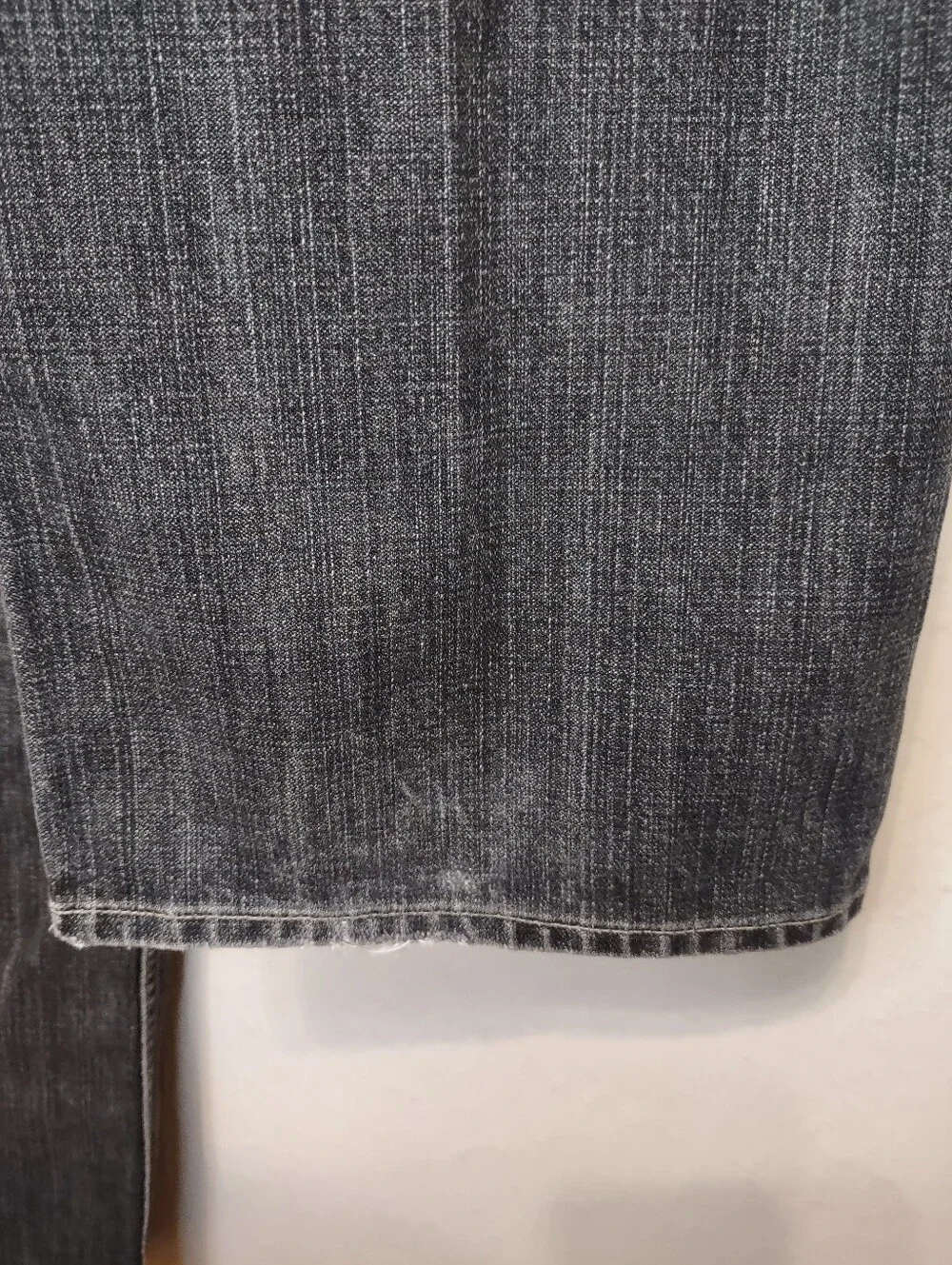 Men's Banana Republic Black Faded Wash Straight Leg Jean Size 35/32